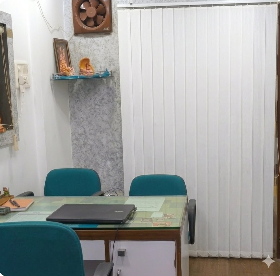 Reception and waiting area at Jivan Dental Clinic